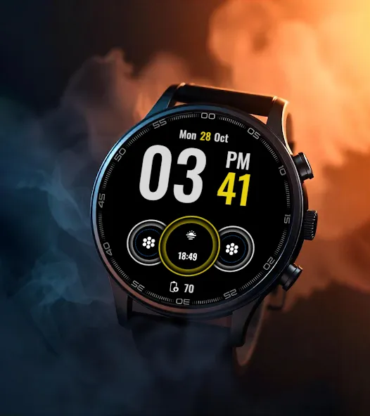 Big Digital Clock Watch Face screenshot 4
