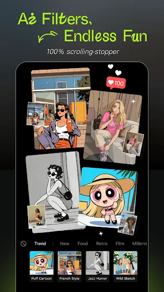 Hypic - Photo Editor & AI Art screenshot 2
