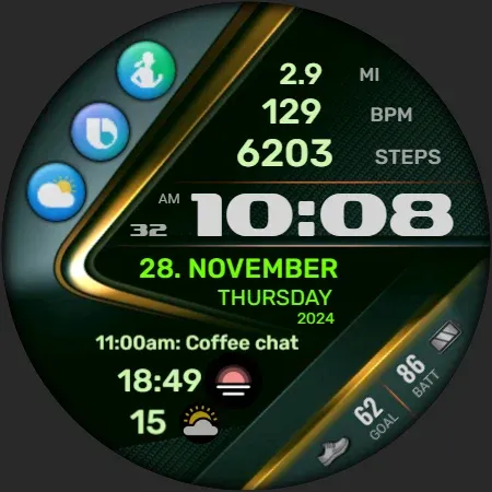 PW105 Universal Watch Face screenshot 33