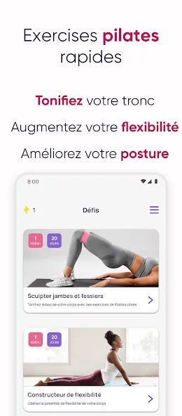 5 Minutes de Pilates screenshot 1