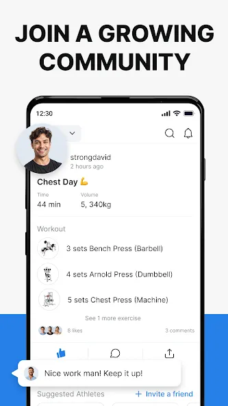 Hevy - Gym Log Workout Tracker screenshot 5