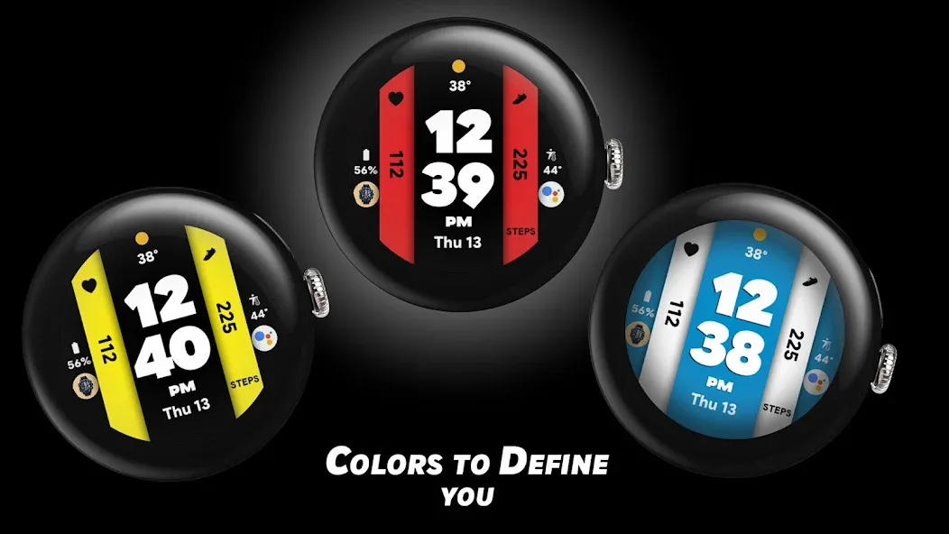 Colors Fall 4 - Watch face screenshot 6