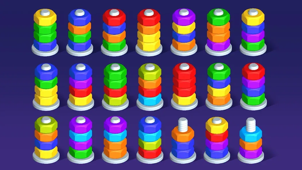 Nut Puzzle - Nut Sort Games screenshot 15