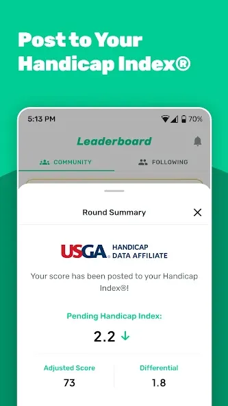 Leaderboard Golf screenshot 18