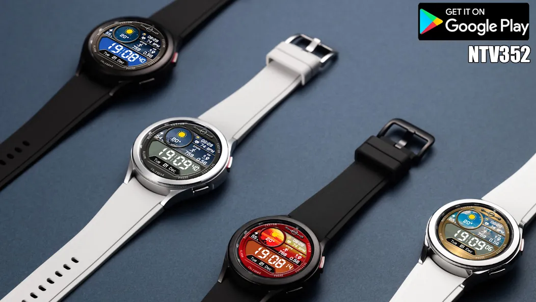NTV352 - Digital Pro watchface screenshot 17