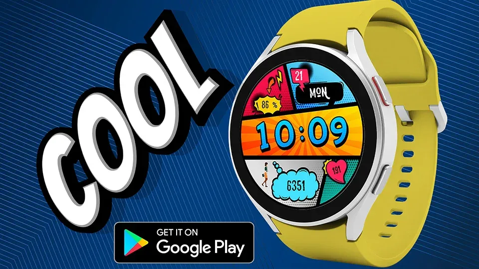 Pars Pop Art Watch Face screenshot 2