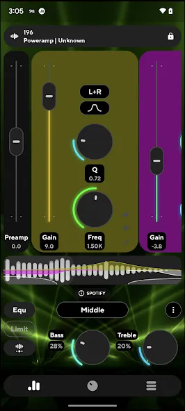 Poweramp Equalizer screenshot 2