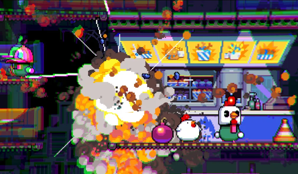 Bomb Chicken screenshot 1