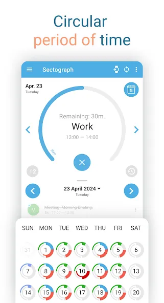 Sectograph. Day & Time planner screenshot 4