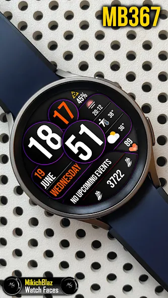 Digital Watch Face MB367 screenshot 7