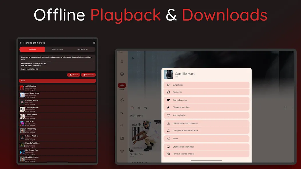 Symfonium: Reproductor musical screenshot 14