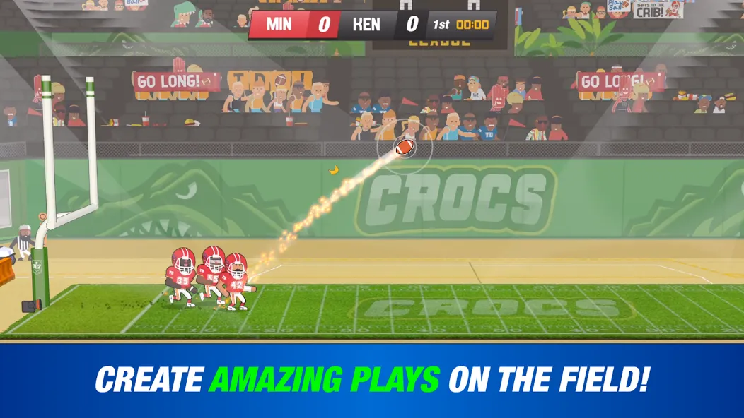 Touchdowners 2 - Mad Football screenshot 1