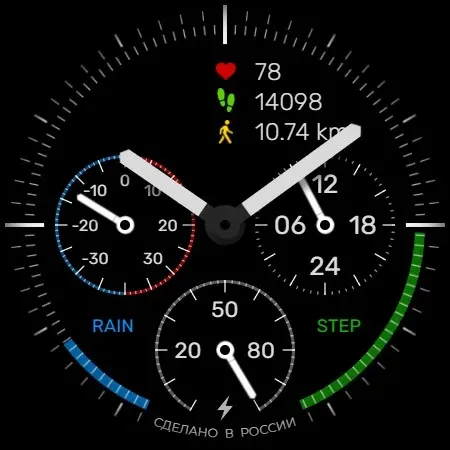 Classic 1501 Analog Face screenshot 16