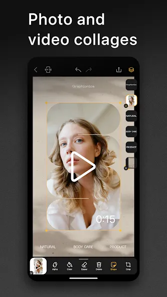 Graphionica: insta story maker screenshot 2
