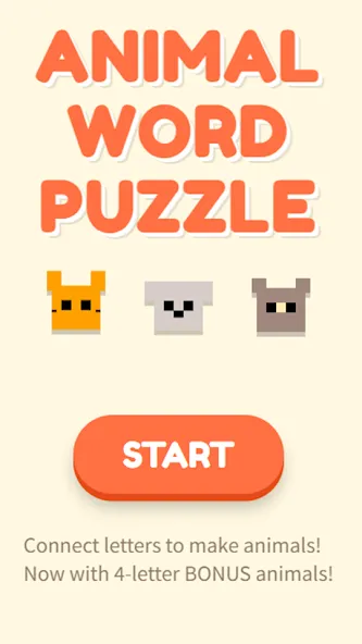 ANIMAL WORD PUZZLE screenshot 1