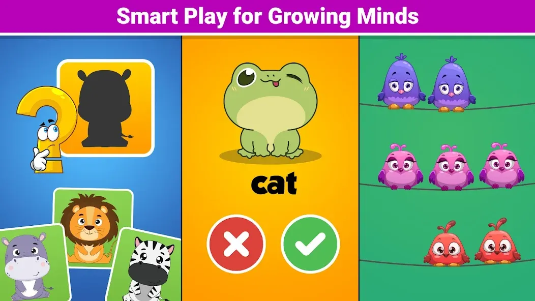 Animal puzzle & games for kids screenshot 5