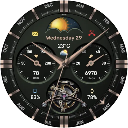 WFP 334 Business watch face screenshot 42