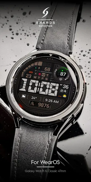 SH073 Watch Face, WearOS watch screenshot 3