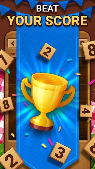 Woodber - Classic Number Game screenshot 6