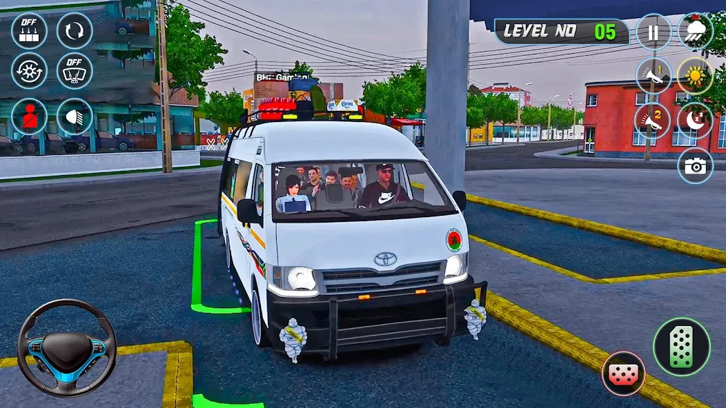 Mini Coach Bus 3d City Bus Sim screenshot 6