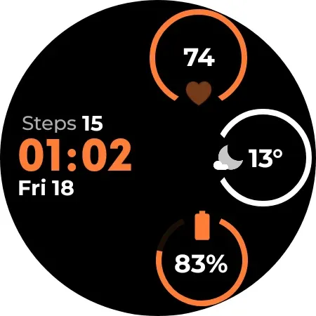CC Clean 16 Watch Face screenshot 13
