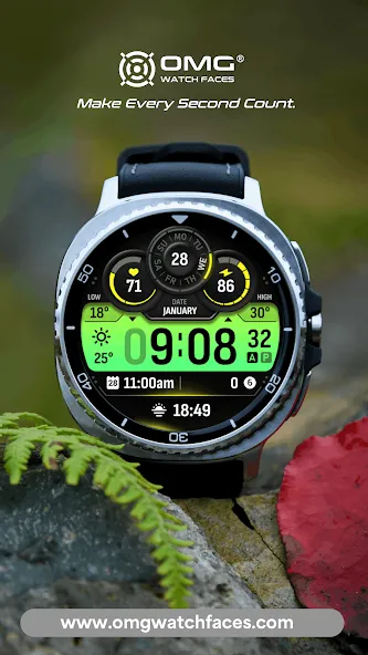 OMG 433 - Active Digital Watch screenshot 4
