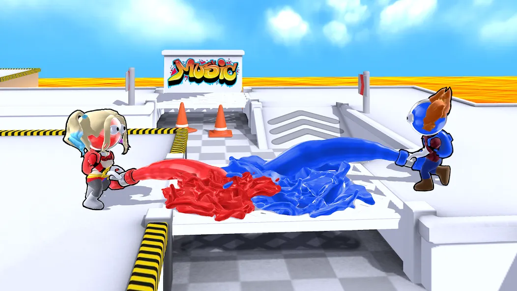 Dye Hard - Color War screenshot 2