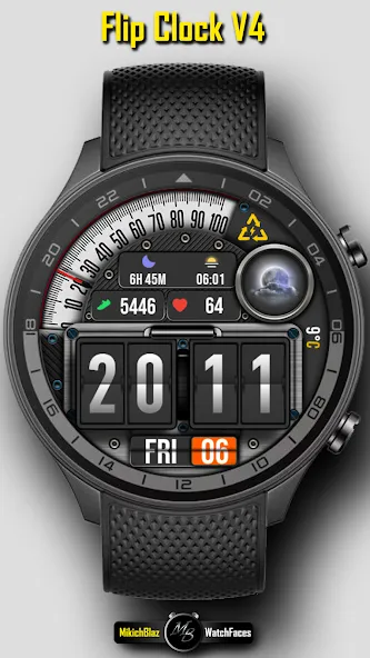 Flip Clock V4 screenshot 1