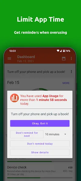 App Usage - 管理/追踪手机及应用使用情况 screenshot 5