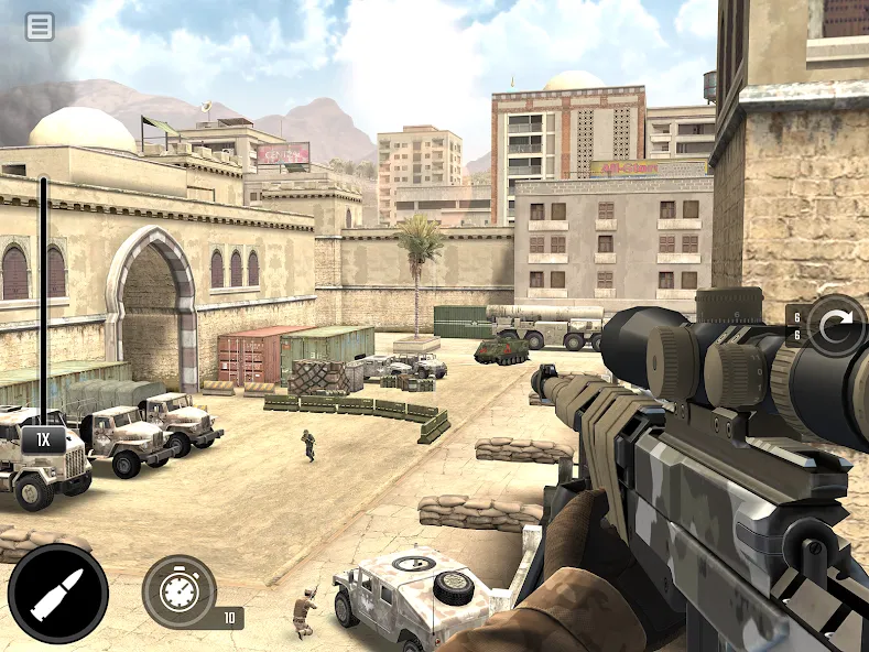 War Sniper: FPS Shooting Game screenshot 9