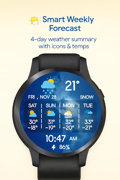 Weather Forecast for Wear OS screenshot 7