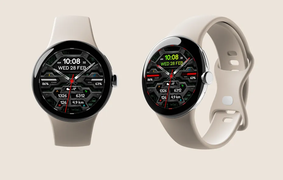VOLTAN v2 URX117 Watch face screenshot 2