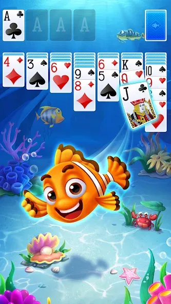 Solitaire - Fishland screenshot 4