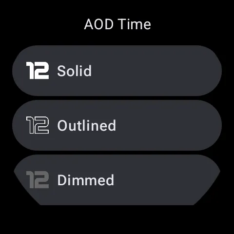 Black Face Watch Face screenshot 10