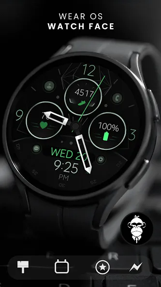 Dream 149 hybrid watch face screenshot 2