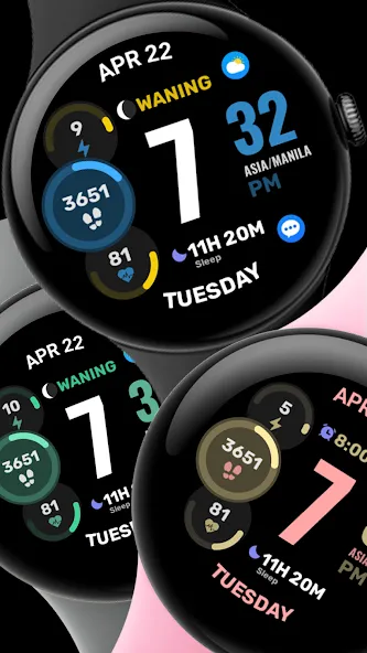 Active Wear Watchface 3 screenshot 4