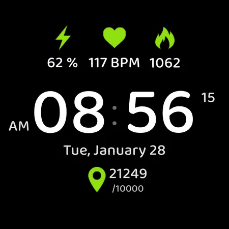 Power Tracker Watch Face screenshot 10