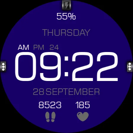 Key056 Digital Watch Face screenshot 25