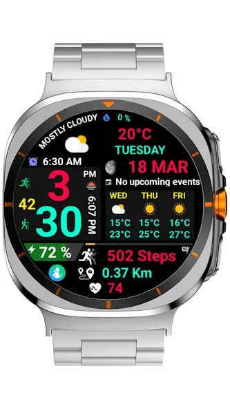 Digital Weather D Sport NTV580 screenshot 12