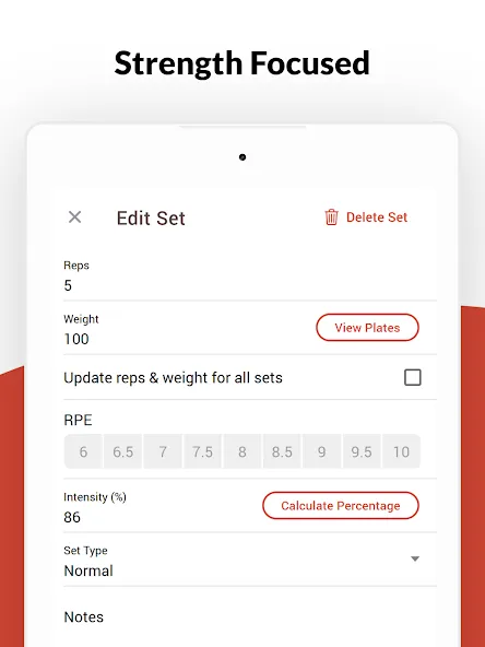 Intensity - Powerlifting Log screenshot 11