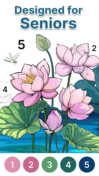 Anima Color - Paint by Number screenshot 1