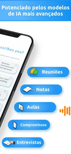 Transcrição de Voz com IA screenshot 2