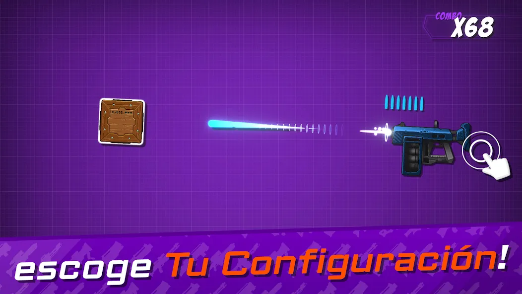 Shoot the Box: Juego de Armas screenshot 4