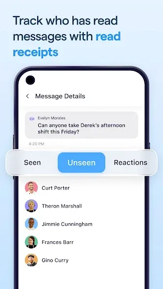 Breakroom Chat & Scheduling screenshot 8