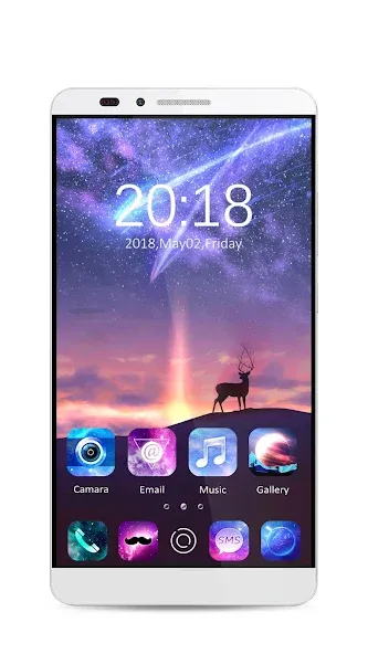 GO Launcher S โ 3D Theme, Wall screenshot 1