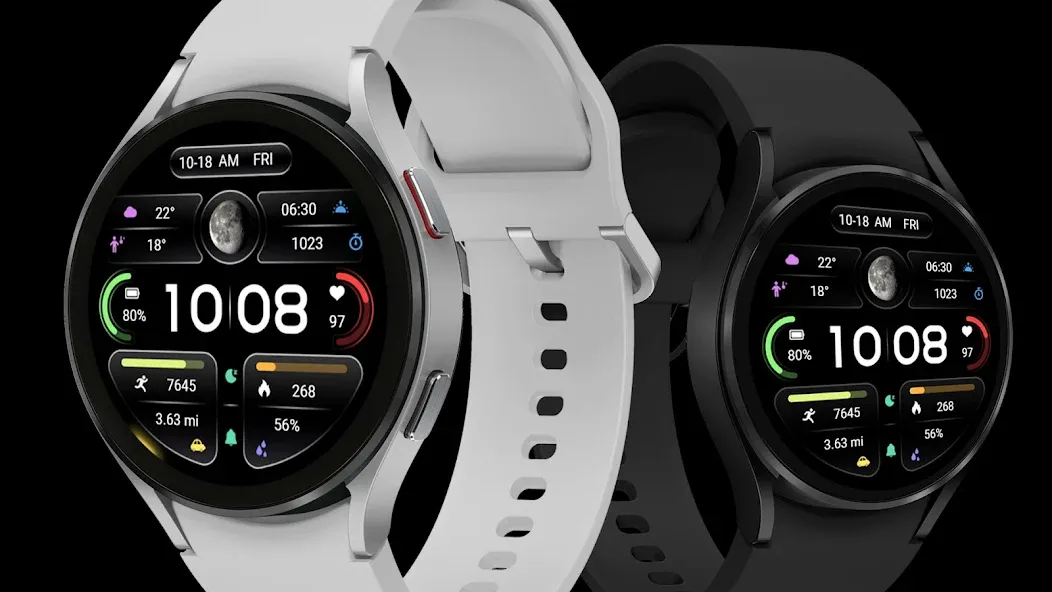 Flat Linear Colorful Faces screenshot 2