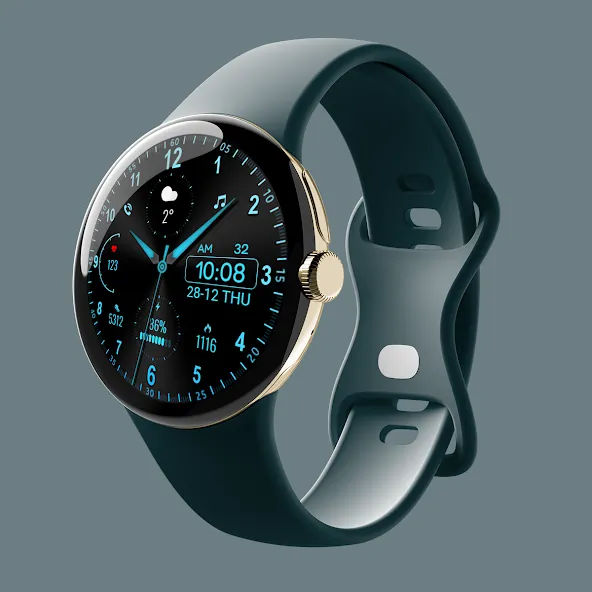 Minimal MINOL URX55 Watch face screenshot 4