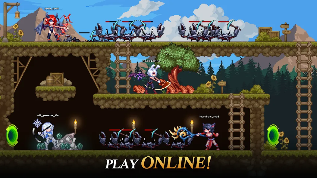 Evitania Online: Idle RPG screenshot 1