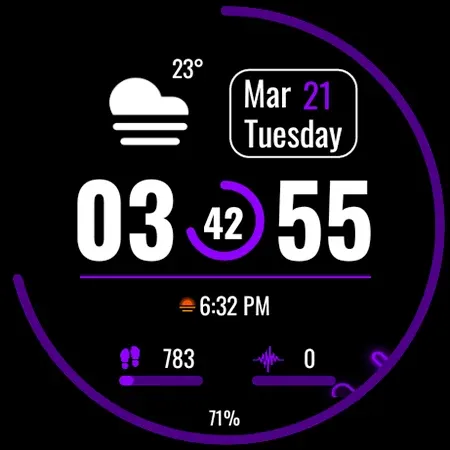 Minimalist Marvel Watch Face screenshot 20