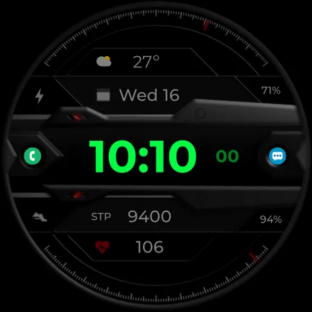 DADAM63: Digital Watch Face screenshot 24